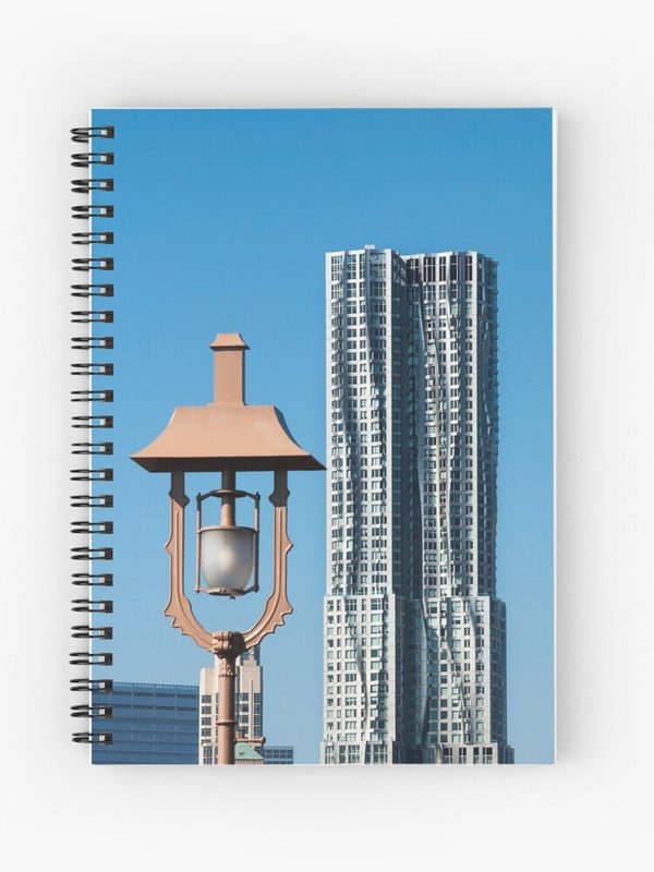 Frank Gehry Tower, Manhattan, Notizbuch